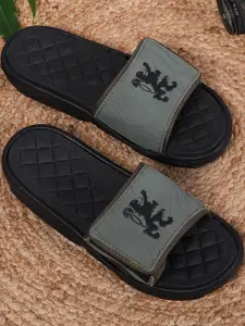 Style Height Men Printed Sliders