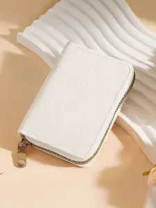 Provogue Men Self Design PU Zip Around Wallet