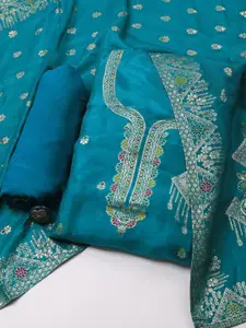 Meena Bazaar Woven Design Unstitched Dress Material