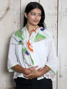 Contrast Living Women Printed Scarf