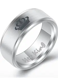 Moneekar Jewels Stainless Steel and Ring for Men