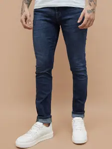 Forca by Lifestyle Men Tapered Fit Mid-Rise Cotton Jeans