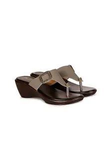 BIG BIRD FOOTWEAR Women PU Wedge Sandals