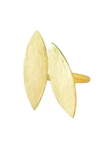 DressBerry Gold Plated Adjustable Finger Ring