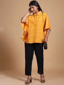 Taavi Women Ikat Pure Cotton Kurti