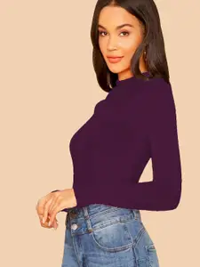 Dream Beauty Fashion Women Round Neck Fitted Top