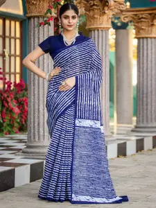 Saree mall Leheriya Print Bhagalpuri Saree