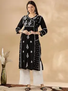 Club Loom Women Ethnic Motifs Printed Festive A-Line Kurta