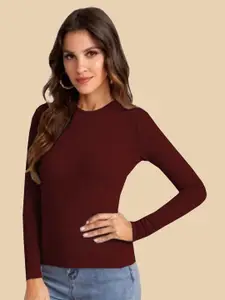 Dream Beauty Fashion Women Solid Fitted Top