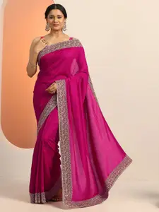 Libas Embellished Embroidered Saree