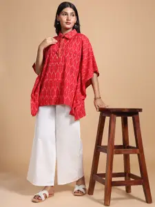 Taavi Women Ikat Pure Cotton Kurti
