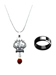 Dynamic Retail Global Men Stainless Steel Chain with Ring