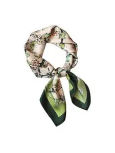 Alexvyan Women Printed Satin Scarf