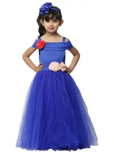 Shahina Fashion Girls Satin Party Dress