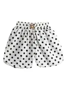 SWEET ANGEL Girls Geometric Printed Causal Shorts