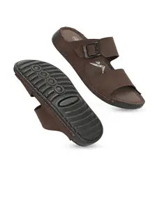 Vellinto VALOR Men Comfort Sandals With Buckles Detailed