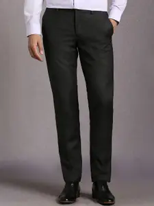 Louis Philippe Men Slim Fit Mid-Rise Formal Trousers