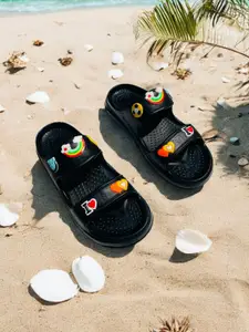 FABBMATE Women Self Design Slip-On