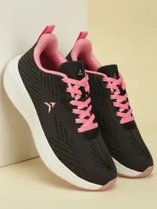 AVANT Women Pacex Running Shoes- Black/Pink