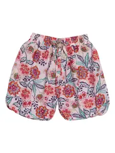 SWEET ANGEL Girls Floral Printed Shorts