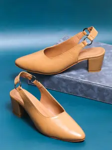 TRASE Women Block Heel Mules