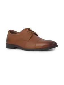 Lee Cooper Men Tan Formal Shoes