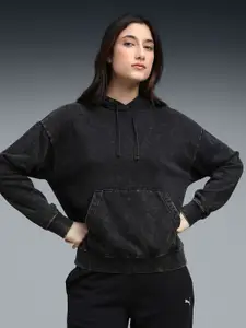 Puma Essentials Elevated Women Relaxed Fit Wash Hoodie