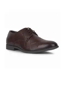 Lee Cooper Men Brown Formal Shoes
