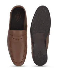 Lee Cooper Men Tan Formal Shoes