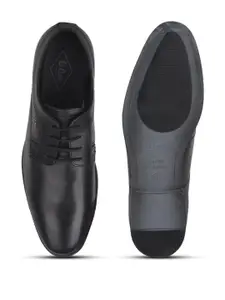 Lee Cooper Men Black Formal Shoes