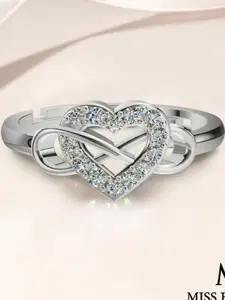 MISS HIGHNESS Women Silver Ring