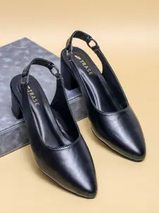 TRASE Women Block Mules Heels