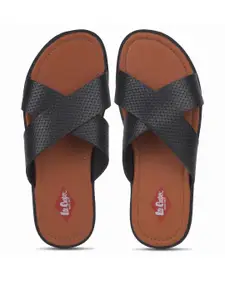 Lee Cooper Men Black Flip Flops