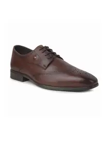 Lee Cooper Men Brown Formal Shoes