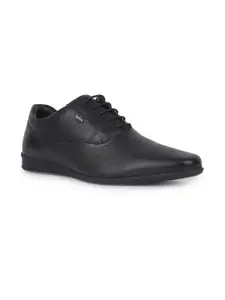 Lee Cooper Men Black Formal Shoes