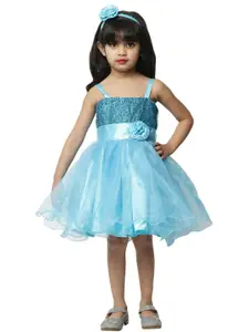 Shahina Fashion Girls Satin Party Dress