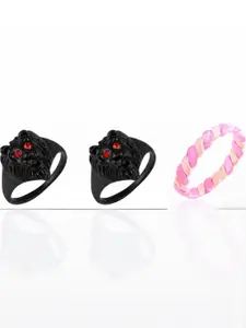 Dynamic Retail Global Men Multi Ring