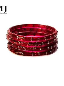 DMJ Red Brass  Bangle