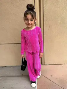 INCLUD Girls Top with Trousers