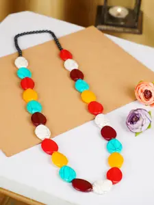 Bamboo Tree Jewels Necklace