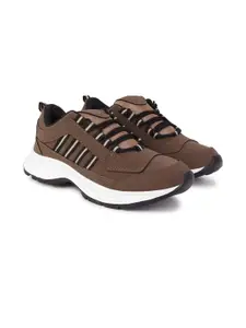 DRACKFOOT Men Round Toe Running Sports Shoes
