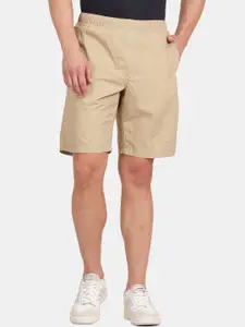 t-base Men Cotton Solid Regular Fit Casual Shorts