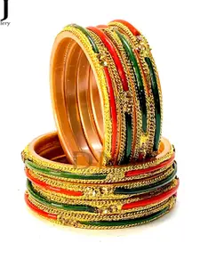 DMJ Multi Plastic  Bangle