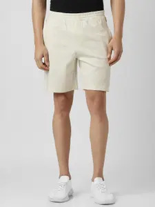 Van Heusen Flex Men Mid-Rise Slim Fit Shorts