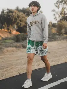 StyleCast Men Printed Regular Fit High-Rise Shorts