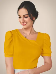 Dream Beauty Fashion Women Solid Puff Sleeve Top