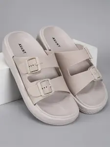 AVANT Men Brisk Sliders - Cream