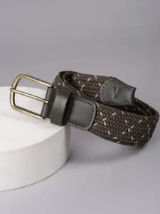 Van Heusen Men Textured Leather Belt