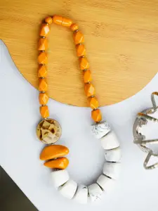 Bamboo Tree Jewels Artificial Beaded Necklace