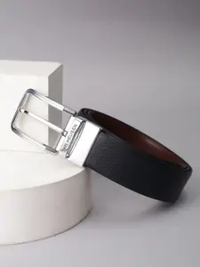 Van Heusen Men Textured Leather Formal Belt